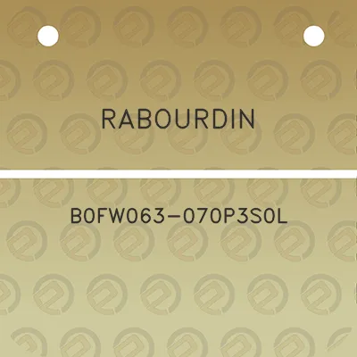 rabourdin-b0fw063-070p3s0l