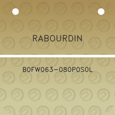 rabourdin-b0fw063-080p0s0l