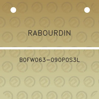 rabourdin-b0fw063-090p0s3l