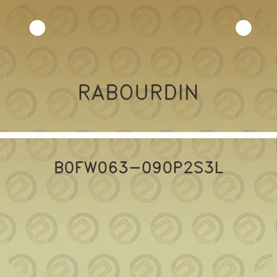 rabourdin-b0fw063-090p2s3l