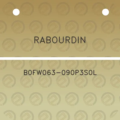 rabourdin-b0fw063-090p3s0l