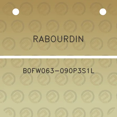 rabourdin-b0fw063-090p3s1l