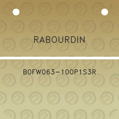 rabourdin-b0fw063-100p1s3r