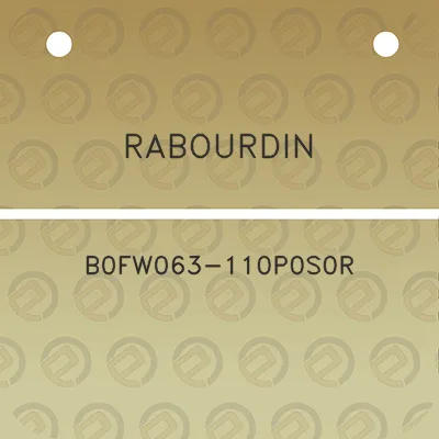 rabourdin-b0fw063-110p0s0r