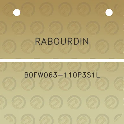 rabourdin-b0fw063-110p3s1l