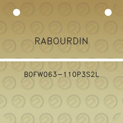 rabourdin-b0fw063-110p3s2l