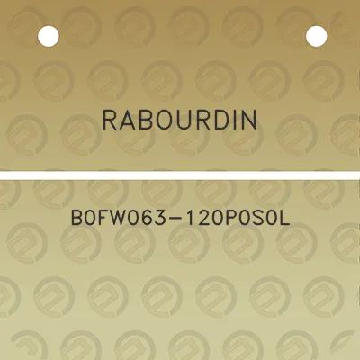 rabourdin-b0fw063-120p0s0l