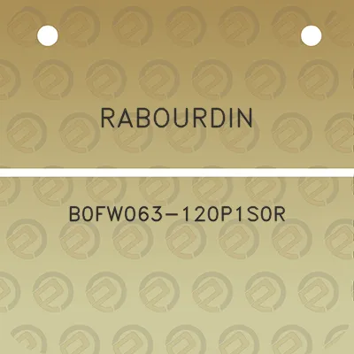 rabourdin-b0fw063-120p1s0r