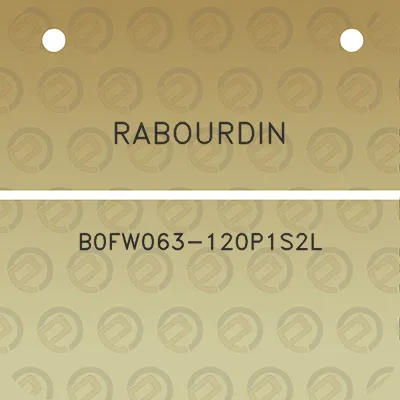 rabourdin-b0fw063-120p1s2l