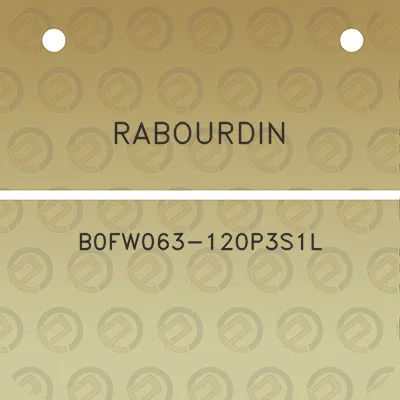 rabourdin-b0fw063-120p3s1l