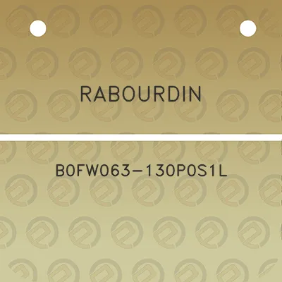 rabourdin-b0fw063-130p0s1l