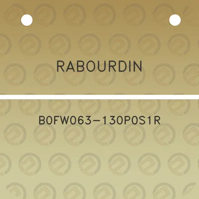 rabourdin-b0fw063-130p0s1r