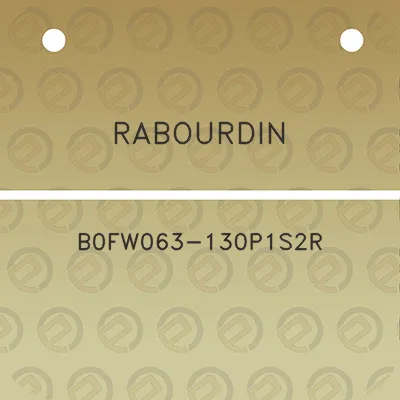 rabourdin-b0fw063-130p1s2r