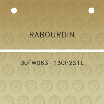 rabourdin-b0fw063-130p2s1l