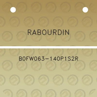 rabourdin-b0fw063-140p1s2r