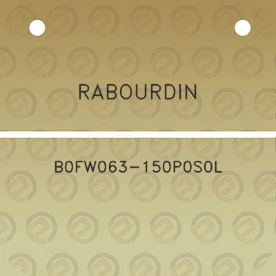 rabourdin-b0fw063-150p0s0l