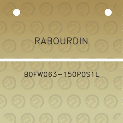 rabourdin-b0fw063-150p0s1l