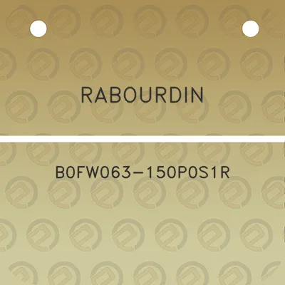 rabourdin-b0fw063-150p0s1r