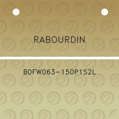 rabourdin-b0fw063-150p1s2l