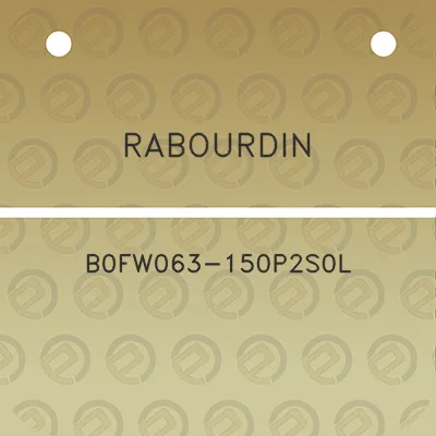 rabourdin-b0fw063-150p2s0l