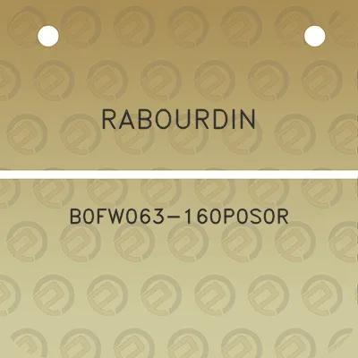 rabourdin-b0fw063-160p0s0r