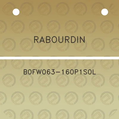 rabourdin-b0fw063-160p1s0l