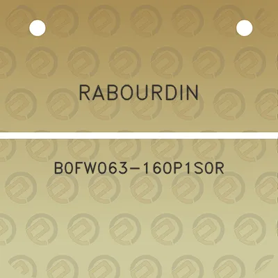 rabourdin-b0fw063-160p1s0r