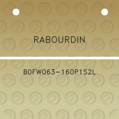 rabourdin-b0fw063-160p1s2l