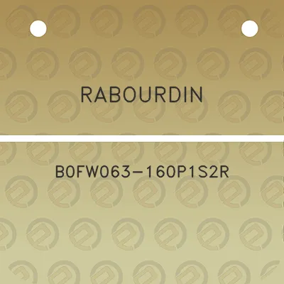 rabourdin-b0fw063-160p1s2r