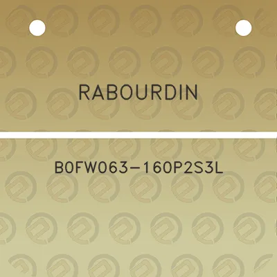 rabourdin-b0fw063-160p2s3l