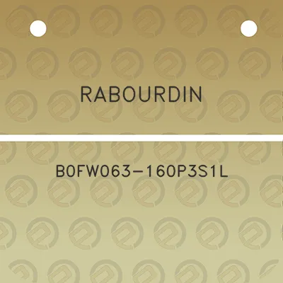 rabourdin-b0fw063-160p3s1l