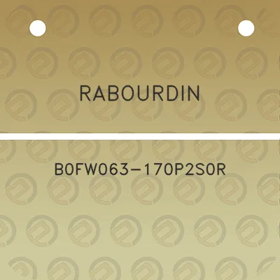 rabourdin-b0fw063-170p2s0r