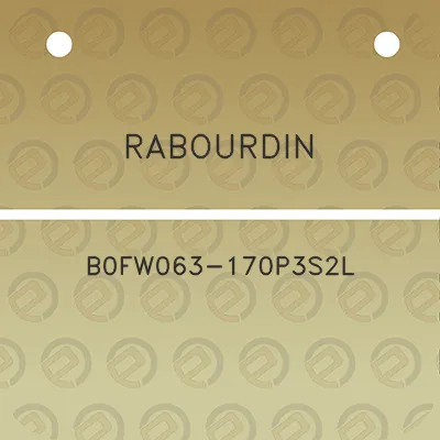 rabourdin-b0fw063-170p3s2l