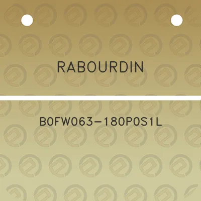 rabourdin-b0fw063-180p0s1l