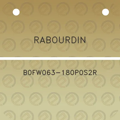 rabourdin-b0fw063-180p0s2r