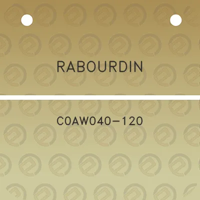 rabourdin-c0aw040-120