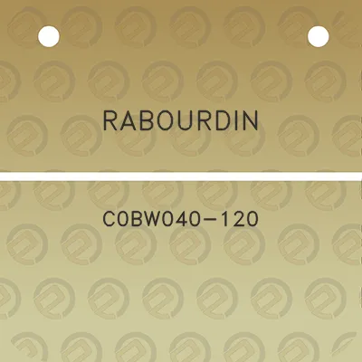 rabourdin-c0bw040-120