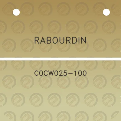 rabourdin-c0cw025-100