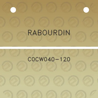 rabourdin-c0cw040-120