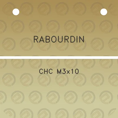 rabourdin-chc-m3x10