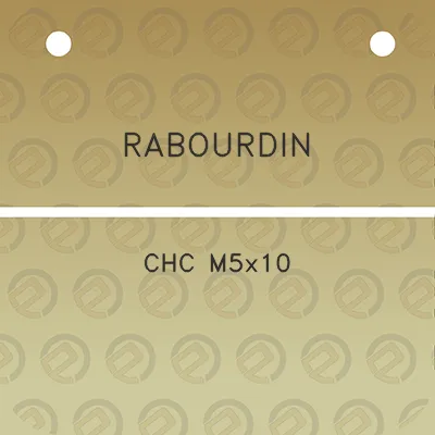 rabourdin-chc-m5x10