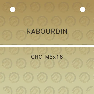 rabourdin-chc-m5x16