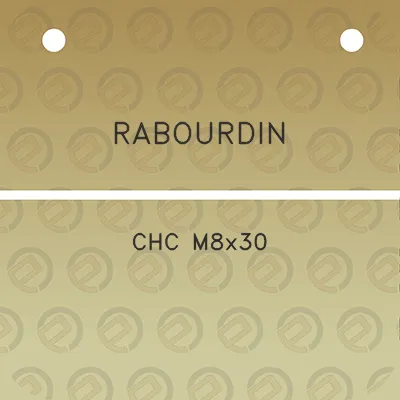 rabourdin-chc-m8x30