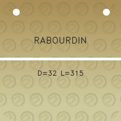 rabourdin-d32-l315