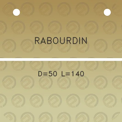 rabourdin-d50-l140