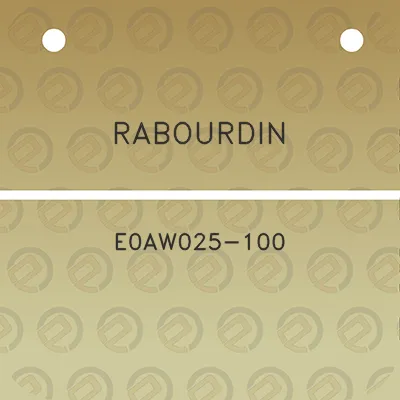 rabourdin-e0aw025-100