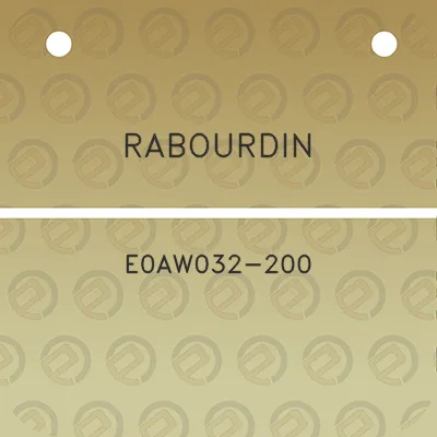 rabourdin-e0aw032-200