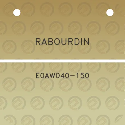 rabourdin-e0aw040-150