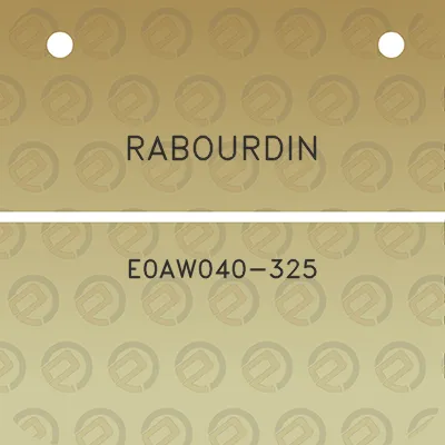 rabourdin-e0aw040-325