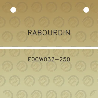 rabourdin-e0cw032-250